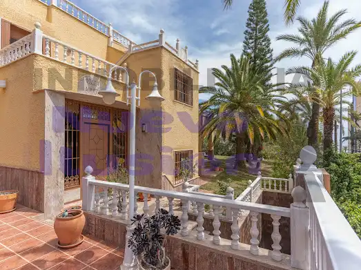 Exterior view of Houses for sale in Roquetas de Mar  with Air Conditioner, Heating and Private garden