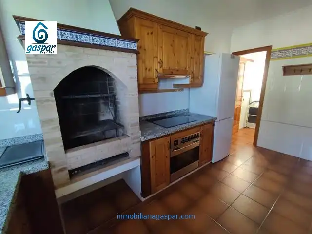 Küche von Haus oder Chalet zur Miete in Tacoronte mit Klimaanlage, Heizung und Privatgarten