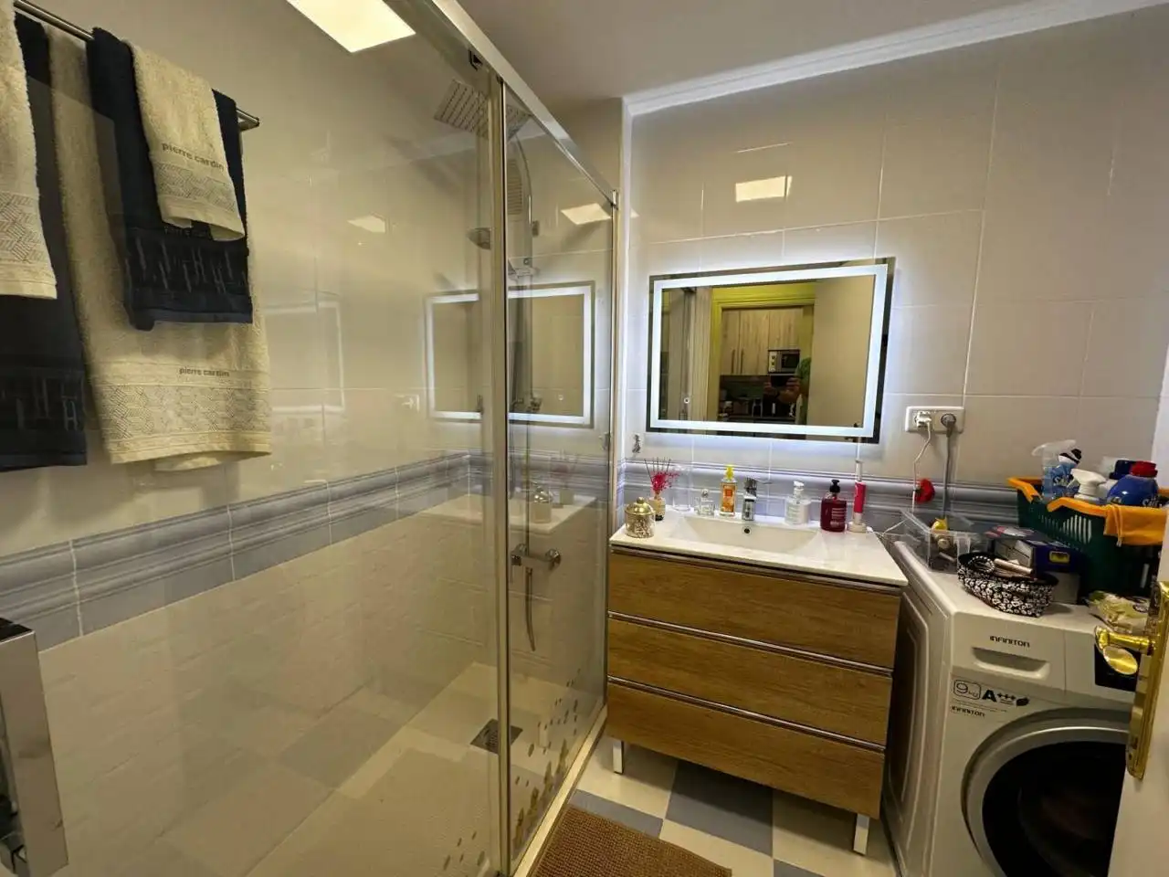 Bathroom of Apartments for sale in Archena  with Air Conditioner and Furnished