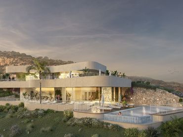 Xalet amb piscina en venda a Mijas pueblo
