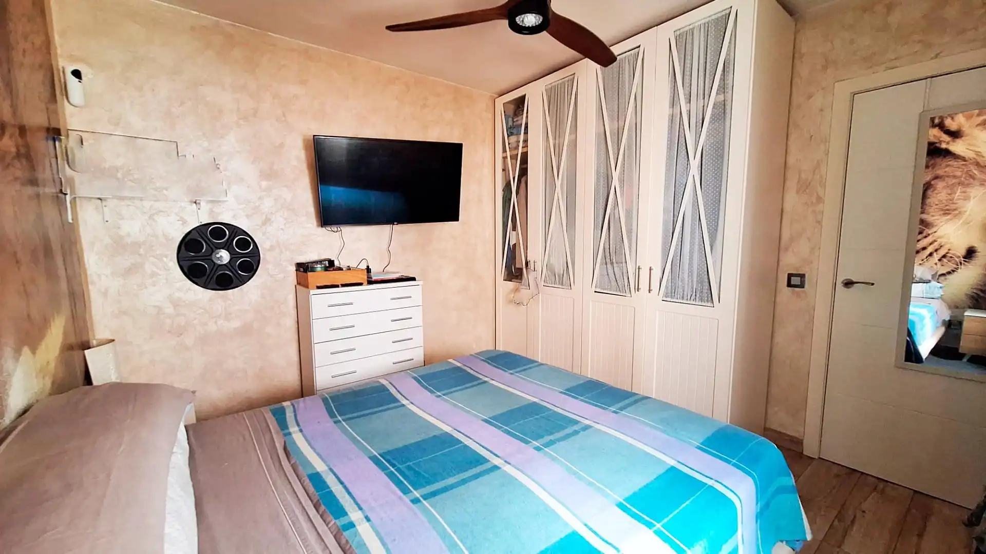 Bedroom of Flat for sale in Córdoba  with Air Conditioner, Heating and Furnished