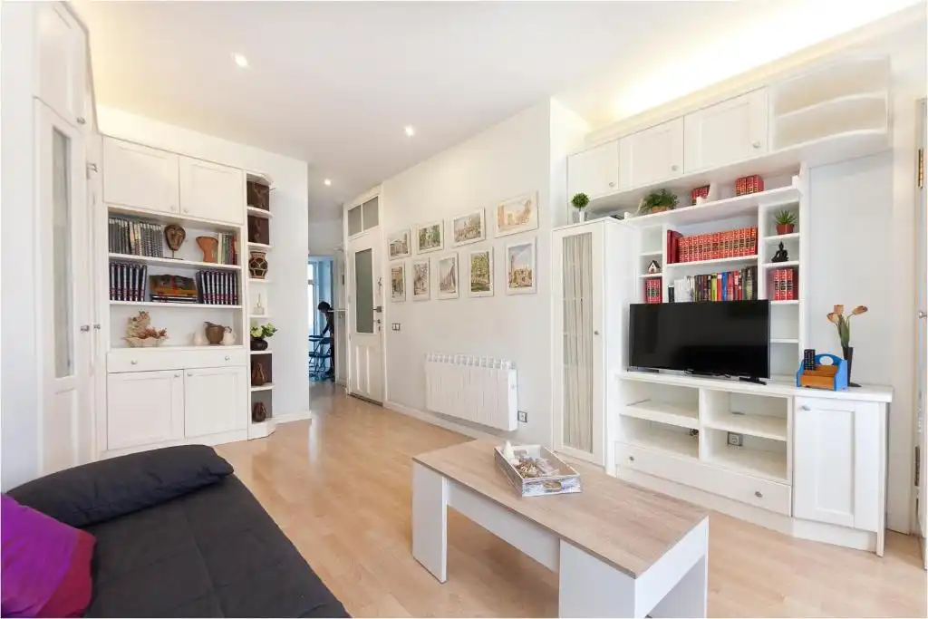 Living room of Flat for rent in Centro