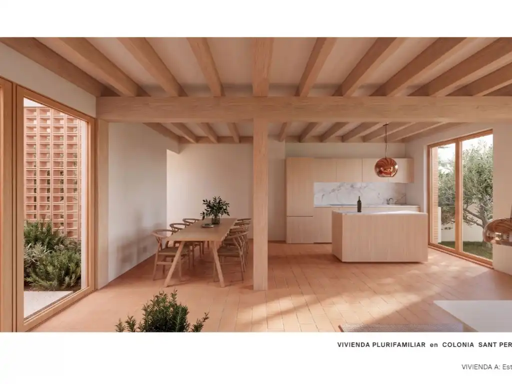 Küche von Erdgeschoss zum Verkauf in Artà mit Klimaanlage, Terrasse und Schwimmbad