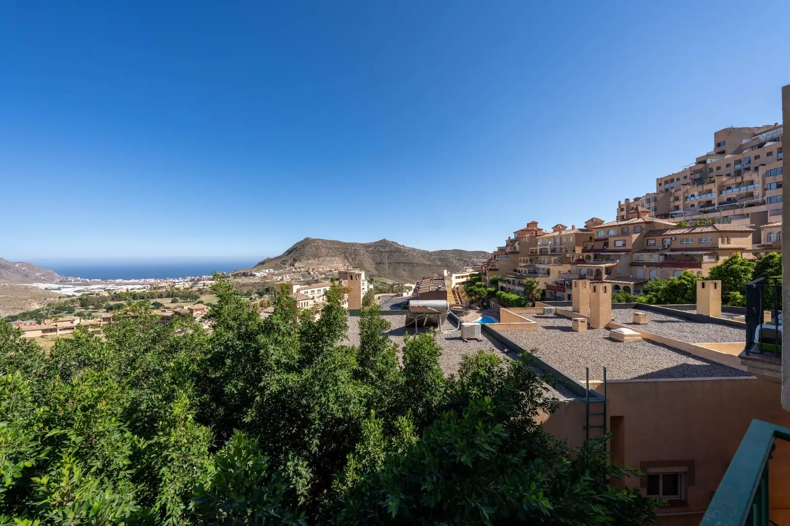 Vista exterior de Dúplex en venta en Vícar con Aire acondicionado, Calefacción y Jardín privado