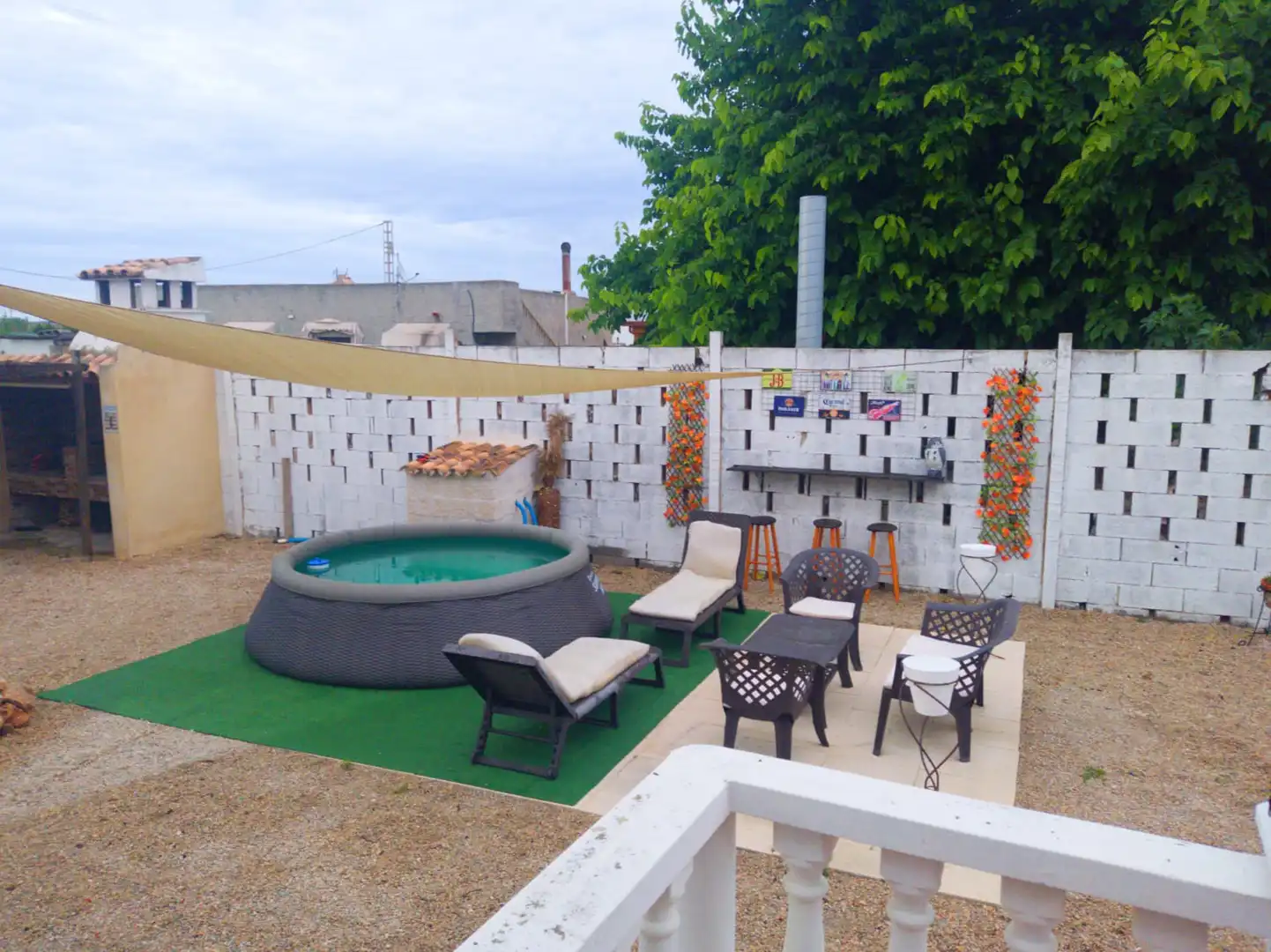 Terrassa de Casa o xalet en venda en Cullera amb Aire condicionat, Jardí privat i Terrassa
