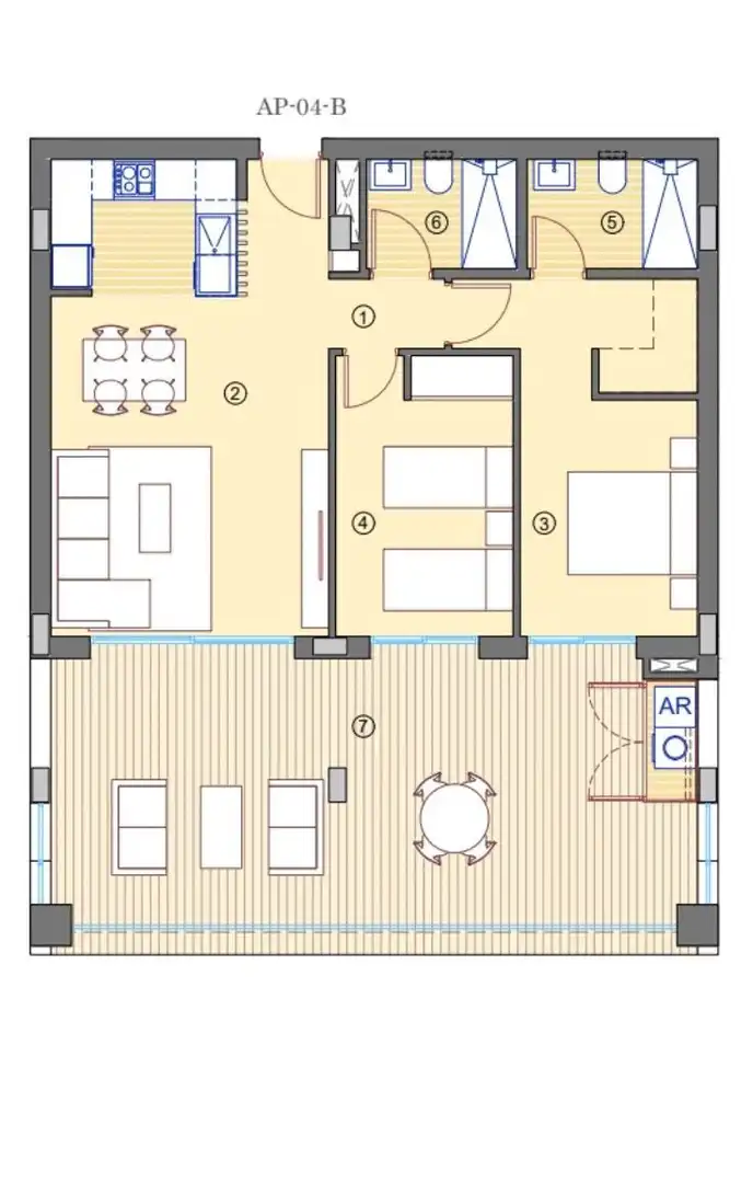 Apartment with pool for sale in Aigualera, imagen 5
