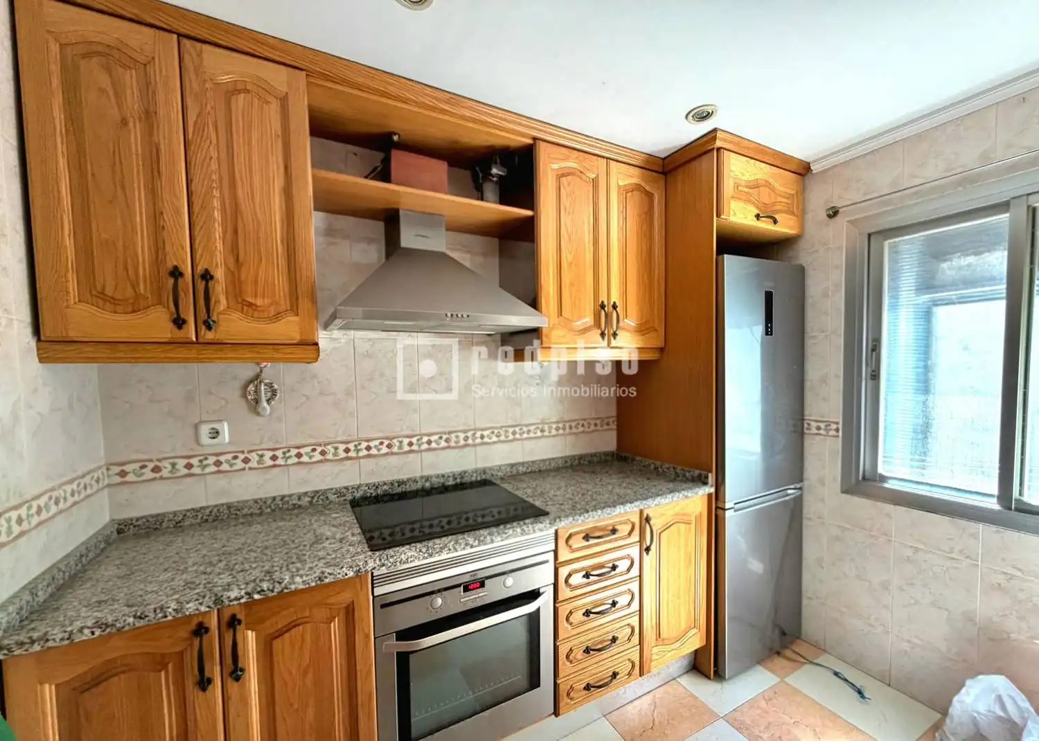 Küche von Wohnung zum Verkauf in Alcalá de Henares mit Heizung, Terrasse und Möbliert