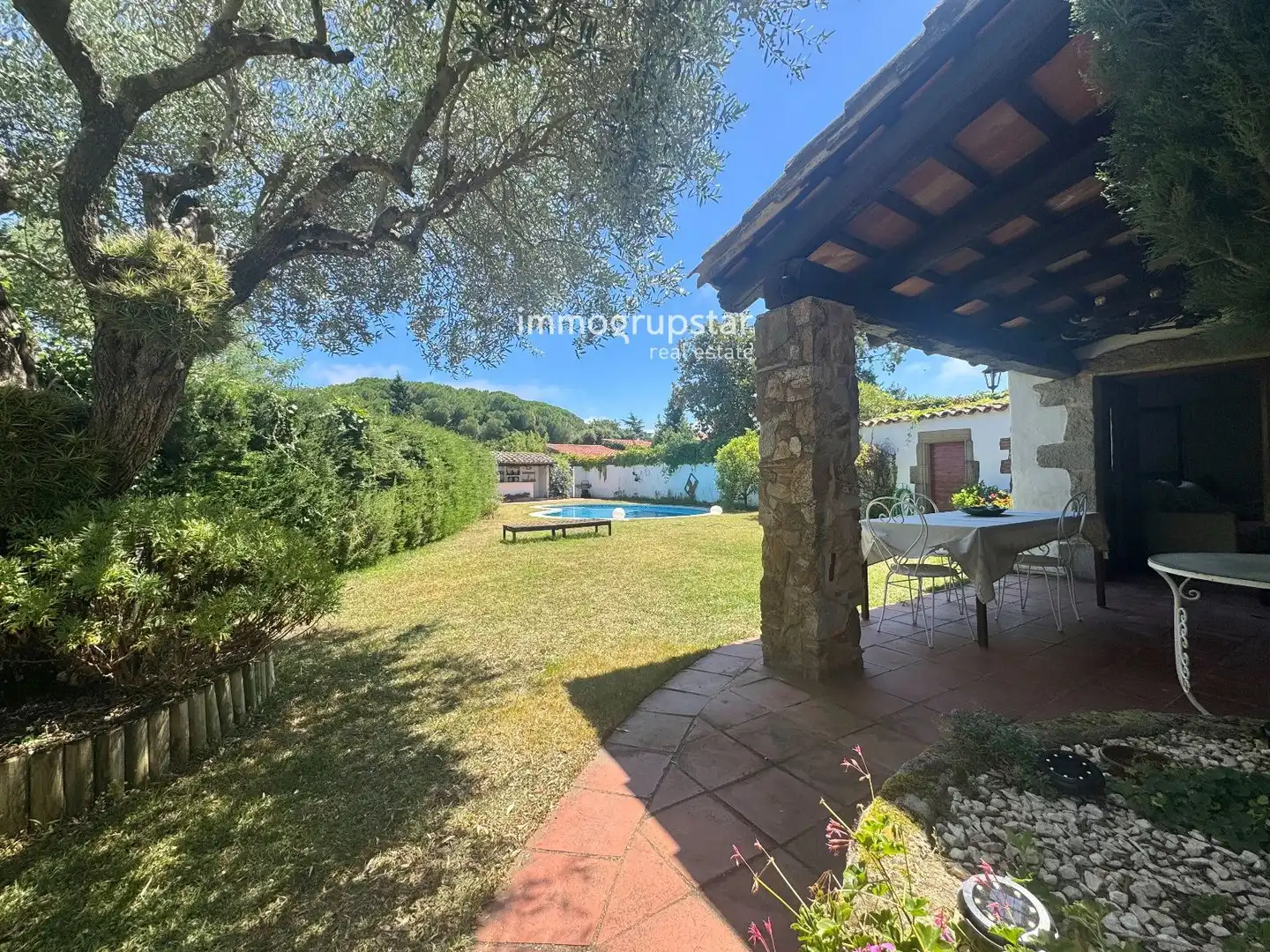 Vista exterior de Finca rústica en venda en Castell d'Aro, Platja d'Aro i s'Agaró amb Calefacció, Terrassa i Traster