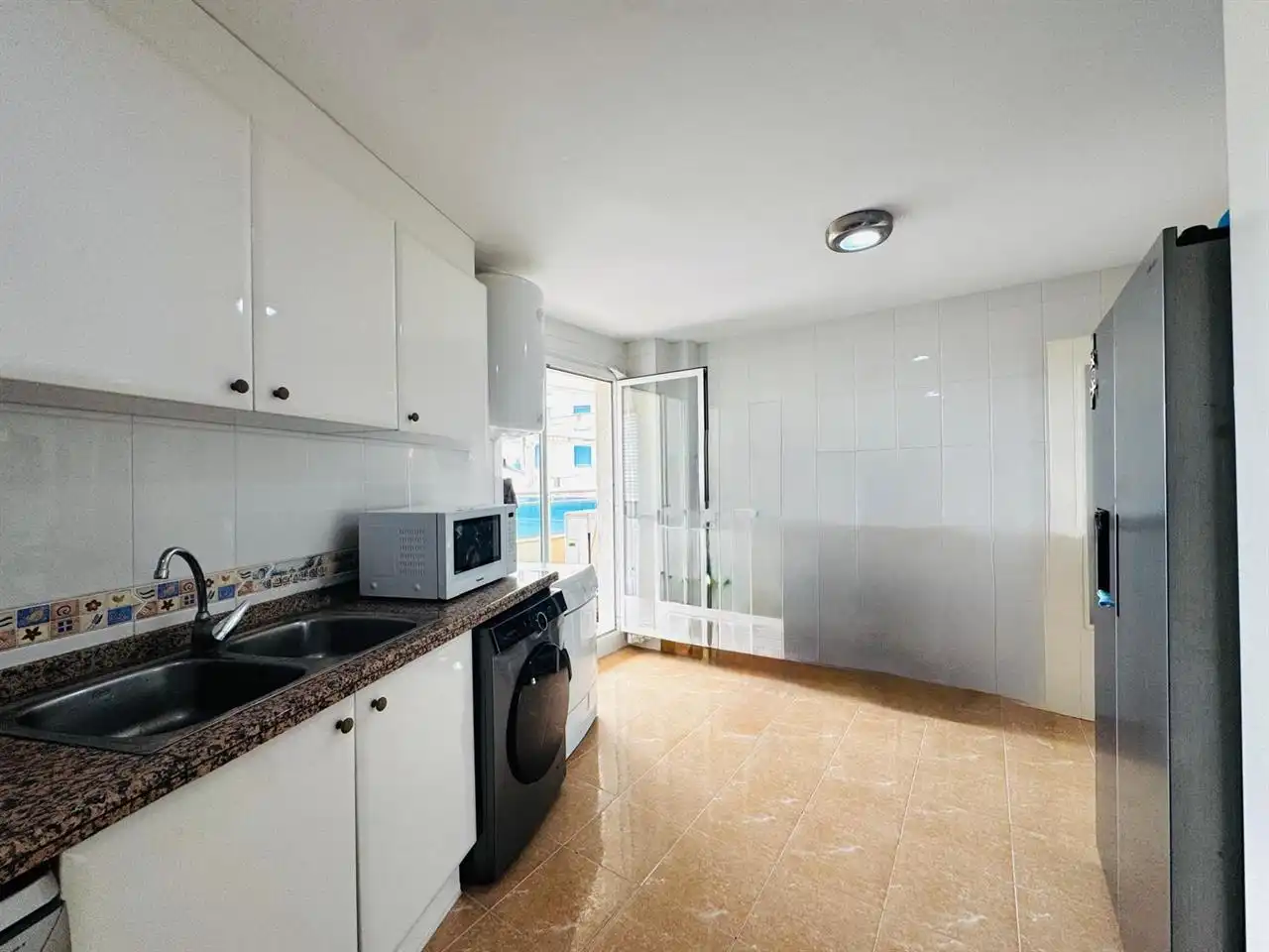 Cocina de Piso en venta en Villajoyosa / La Vila Joiosa con Aire acondicionado, Calefacción y Terraza
