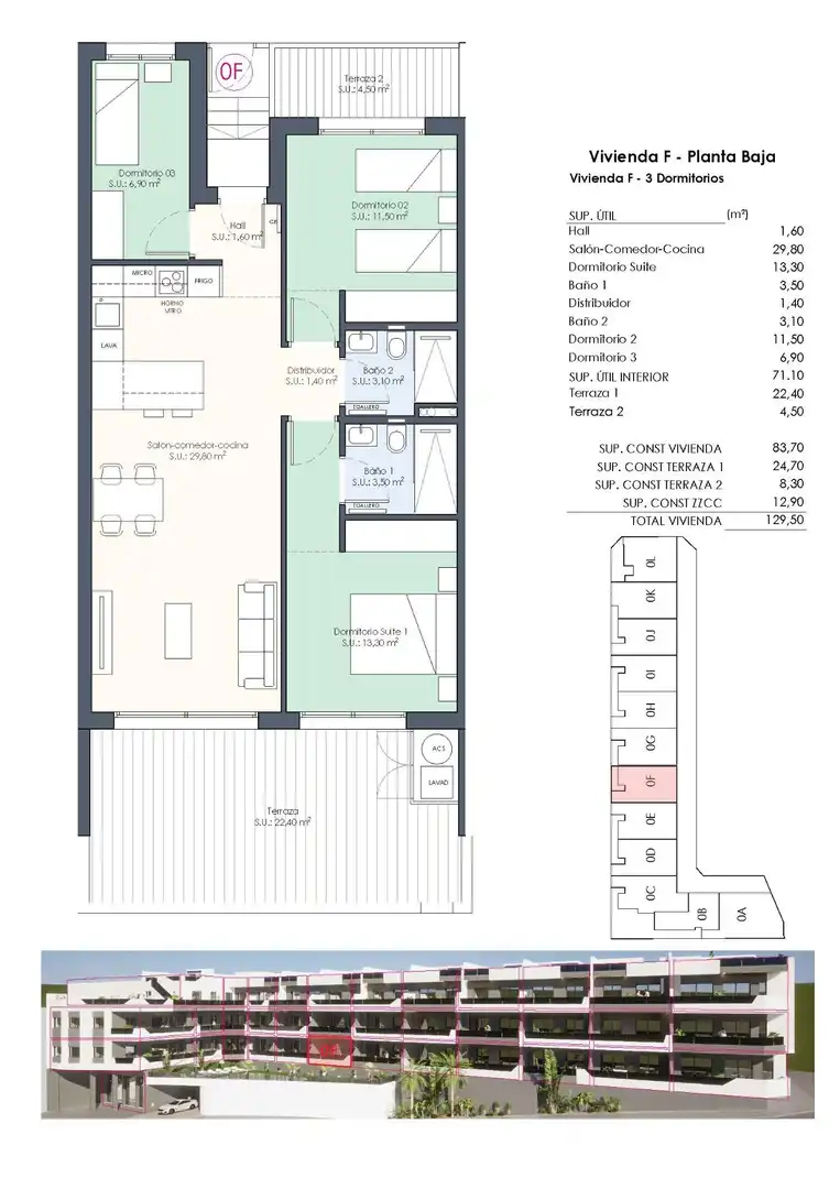 Erdgeschosswohnung mit Pool zum Verkauf in Benijófar, imagen 33