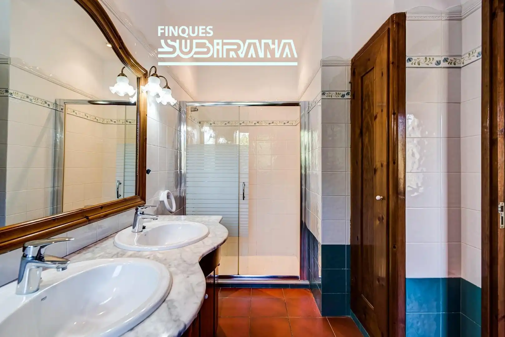 Baño de Finca rústica en venta en Igualada con Calefacción, Jardín privado y Terraza