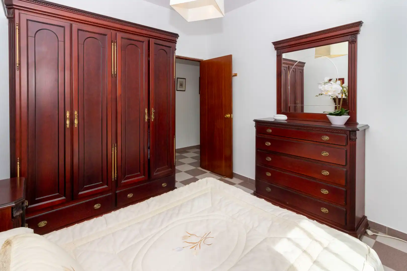 Schlafzimmer von Haus oder Chalet zum Verkauf in Badajoz mit Klimaanlage, Abstellraum und Schwimmbad
