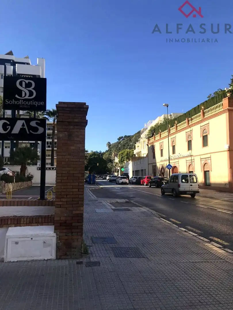 Vista exterior de Piso de alquiler en Málaga con Aire acondicionado y Parquet