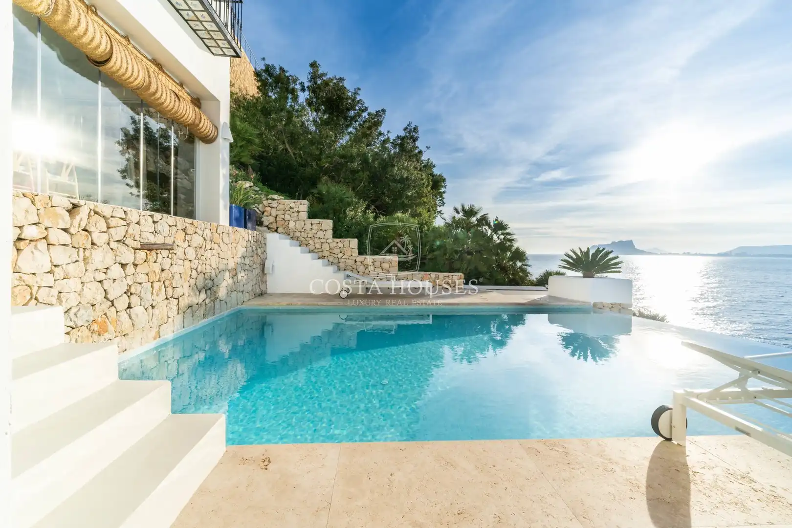 Swimming pool of Houses for sale in Moraira  with Air Conditioner, Private garden and Terrace