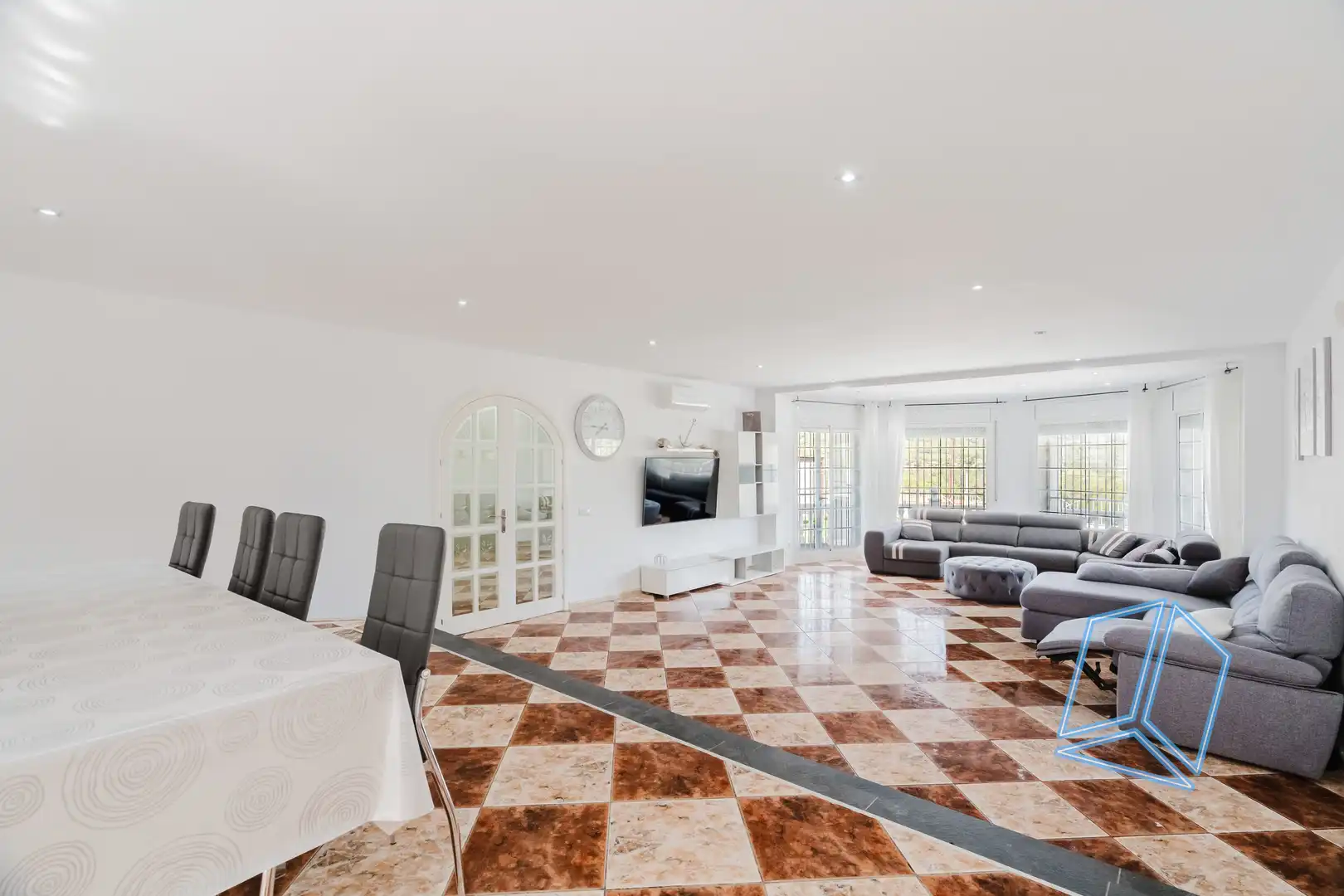 Sala de estar de Casa o chalet en venta en Canyelles con Piscina y Balcón