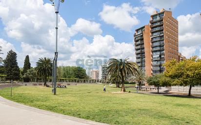 Exterior view of Attic for sale in Girona Capital  with Air Conditioner, Heating and Terrace