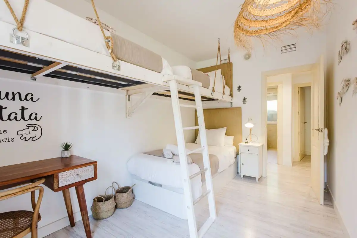 Bedroom of Ground floor for sale in Marbella  with Air Conditioner, Heating and Private garden