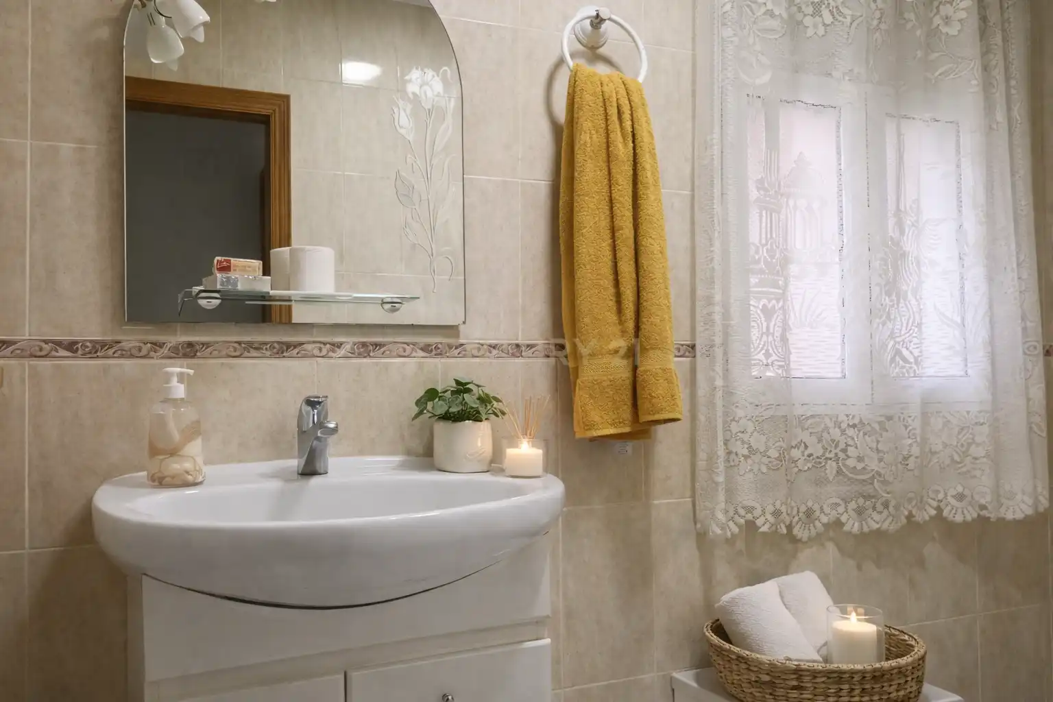 Badezimmer von Haus oder Chalet zum Verkauf in Ademuz mit Abstellraum