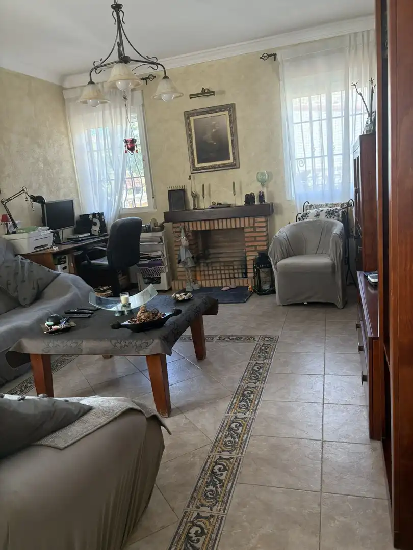 Sala de estar de Casa o chalet en venta en Ontígola con Calefacción, Jardín privado y Trastero