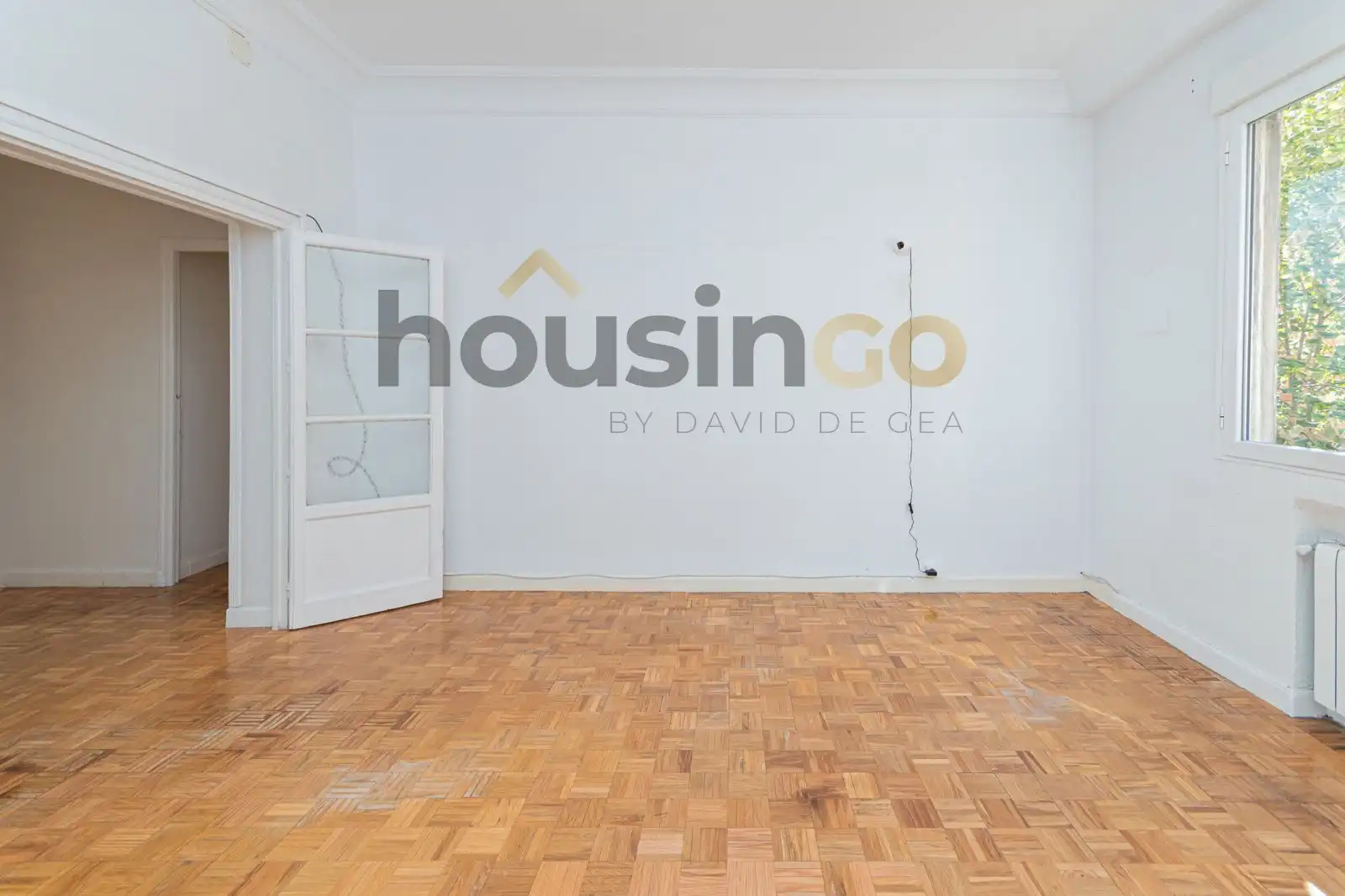 Living room of Flat for sale in Madrid  with Heating