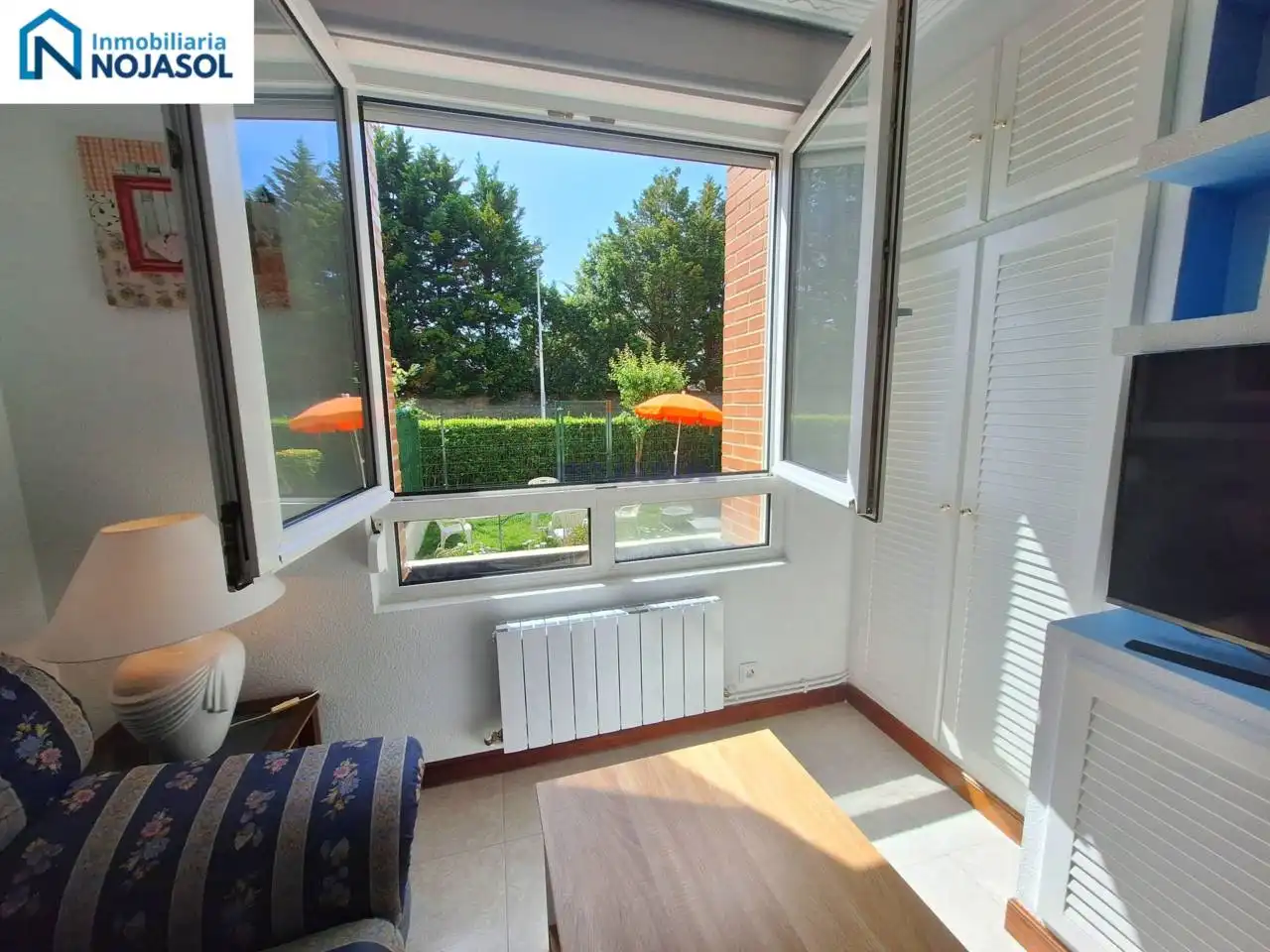 Balcony of Apartments for rent in Noja  with Heating, Private garden and Terrace