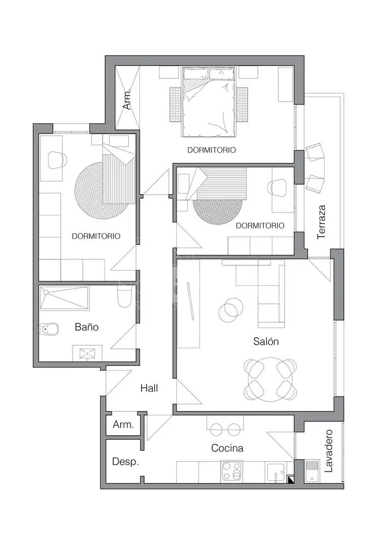 Flat for sale in Jaraíz de la Vera  with Terrace