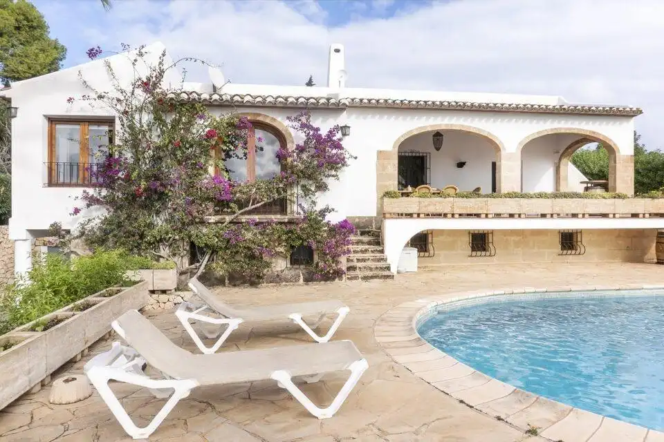 Garden of Houses for sale in Jávea / Xàbia  with Air Conditioner, Heating and Terrace