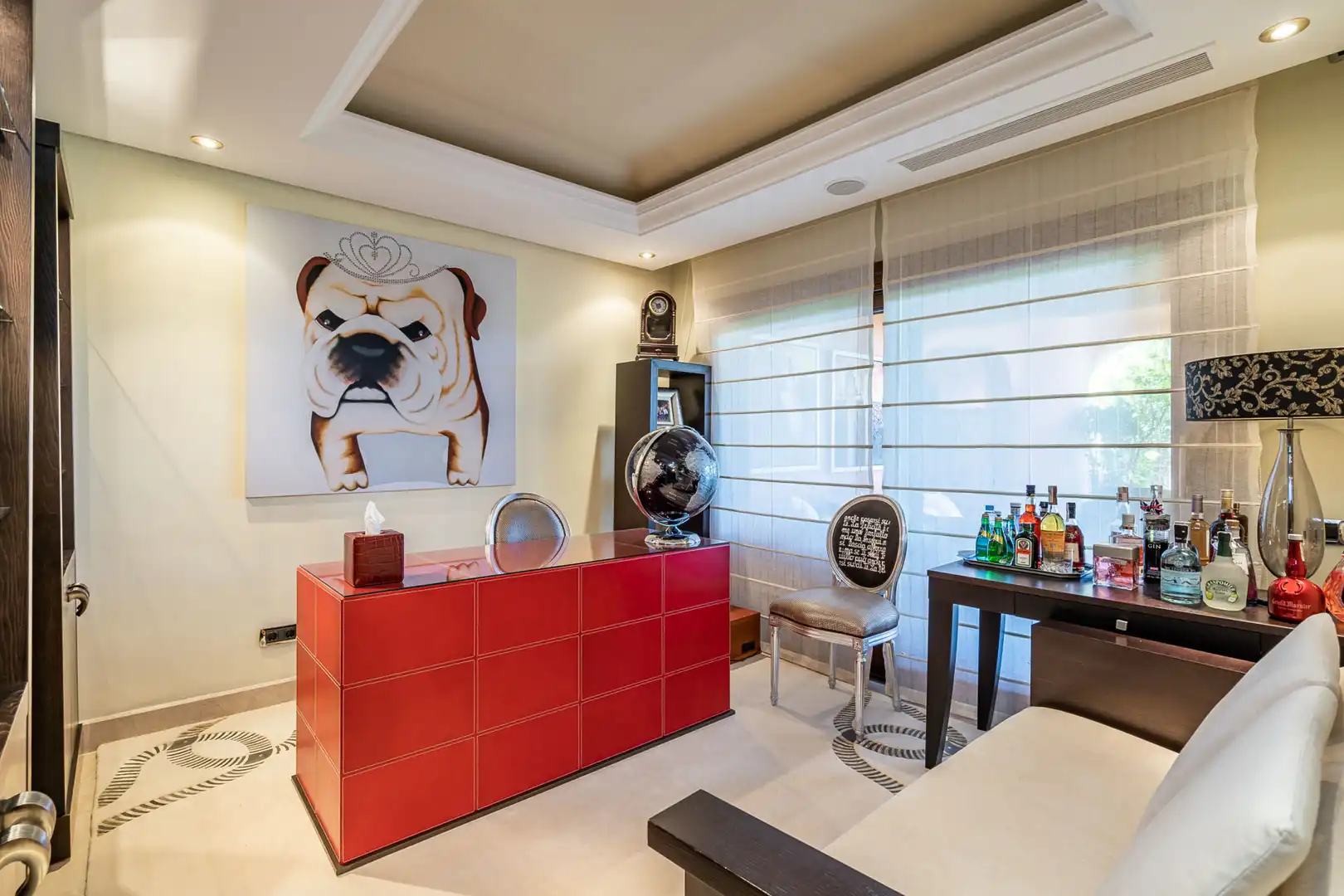 Wohnzimmer von Maisonette zum Verkauf in Estepona mit Klimaanlage, Terrasse und Schwimmbad