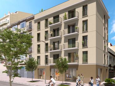 Piso de obra nueva con ascensor en venta en Travessera de Gràcia 193