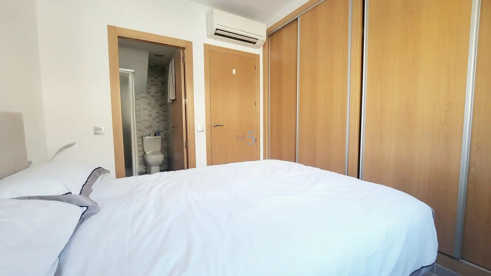 Bedroom of Flat for sale in Los Alcázares  with Air Conditioner, Heating and Swimming Pool