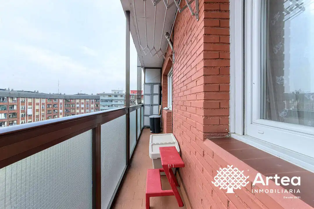 Balcony of Flat for sale in Bilbao   with Heating