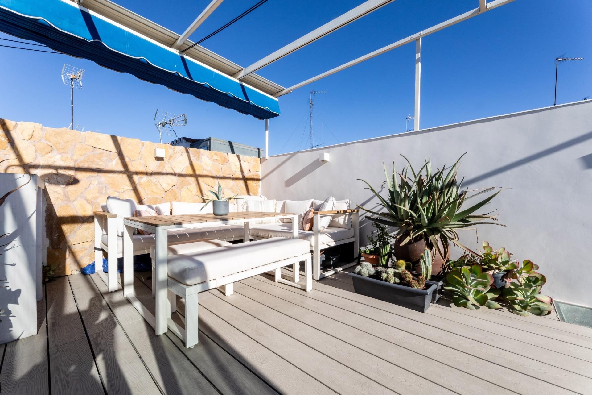 Terrace of Attic for sale in  Madrid Capital  with Air Conditioner, Heating and Terrace