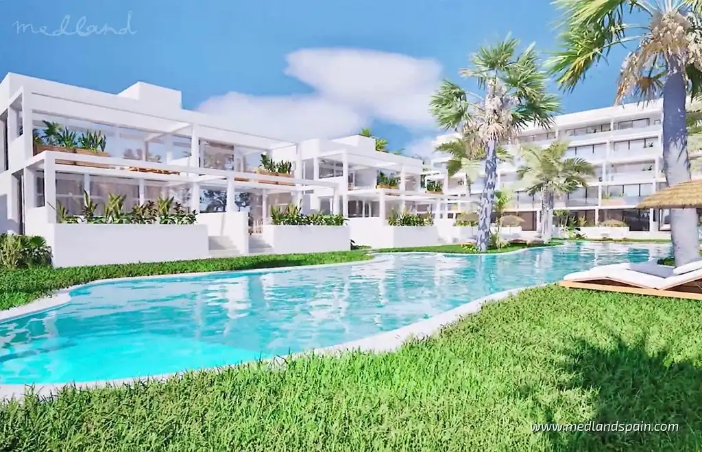 Piscina de Apartament en venda en Cartagena amb Terrassa, Traster i Piscina comunitària
