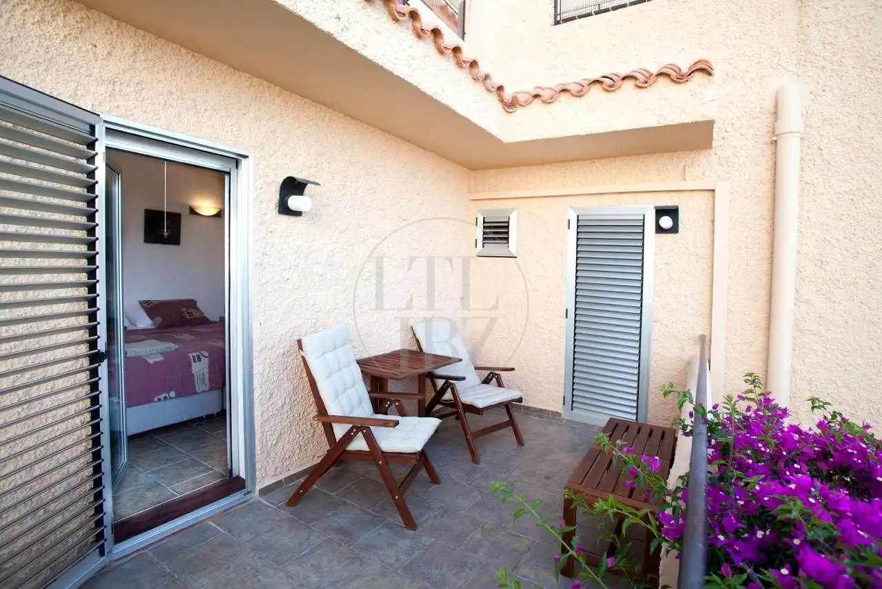 Terrassa de Casa o xalet de lloguer en Santa Eulària des Riu amb Aire condicionat, Jardí privat i Terrassa