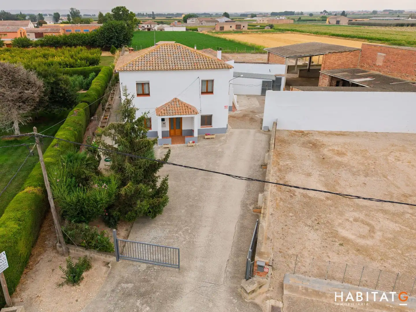 Vista exterior de Casa o chalet en venta en Ivars d'Urgell con Calefacción, Jardín privado y Terraza