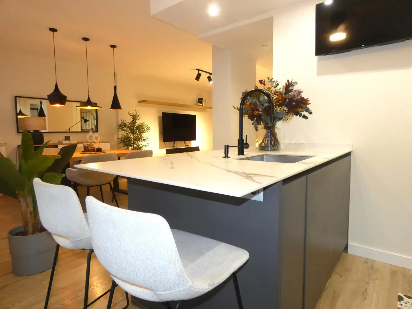 Kitchen of Detached homes for sale in Utebo  with Air Conditioner, Heating and Private garden