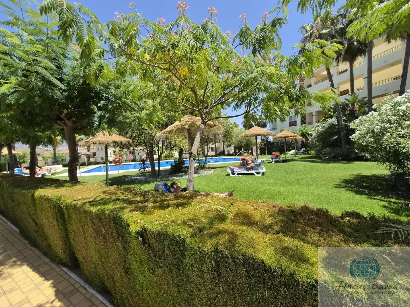 Jardín de Piso en venta en Mijas con Aire acondicionado, Terraza y Trastero