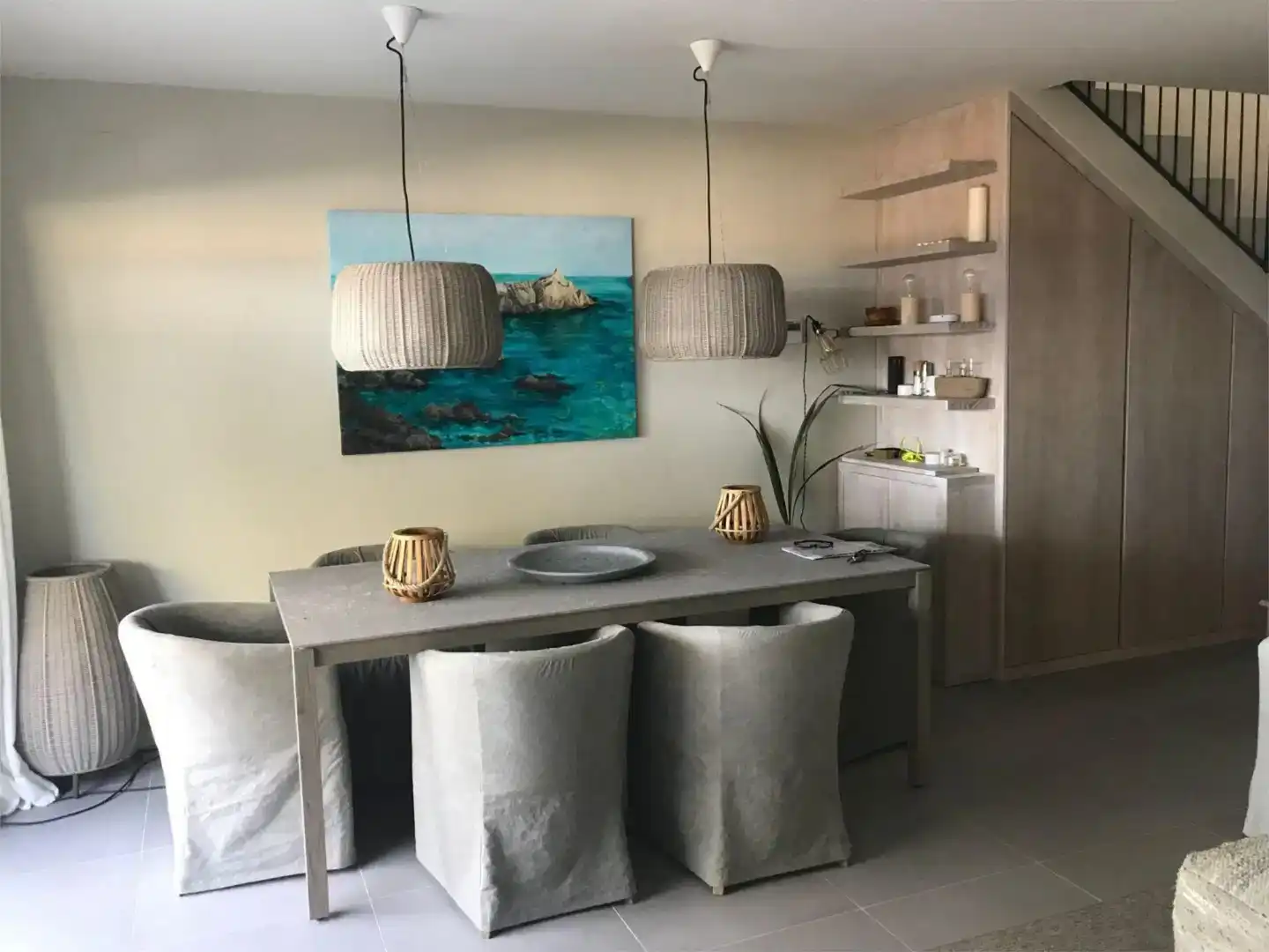 Dining room of Detached homes for rent in Palamós  with Air Conditioner and Furnished