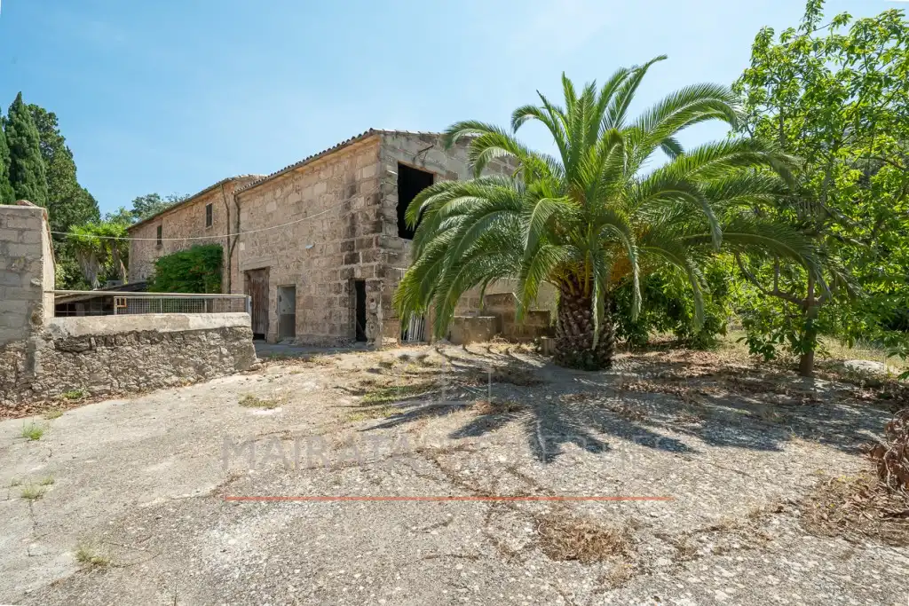 Vista exterior de Finca rústica en venda en Pollença amb Jardí privat, Terrassa i Traster