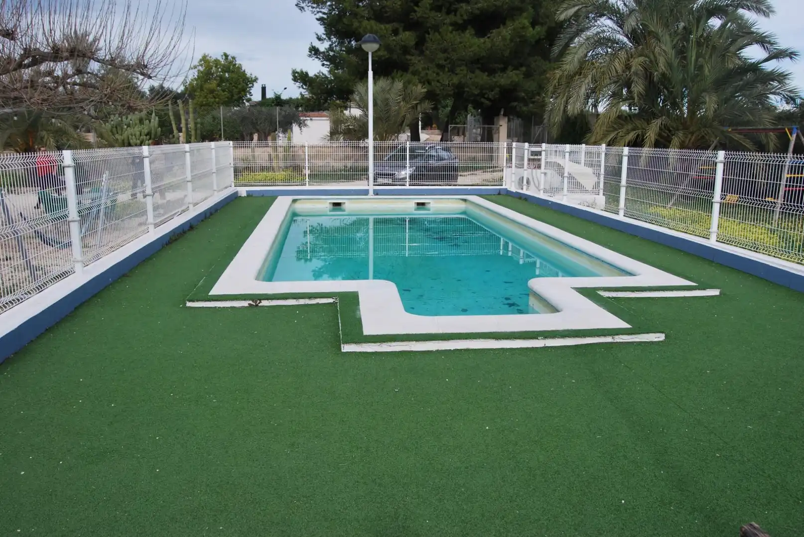 Piscina de Finca rústica en venta en Murcia con Aire acondicionado, Jardín privado y Terraza