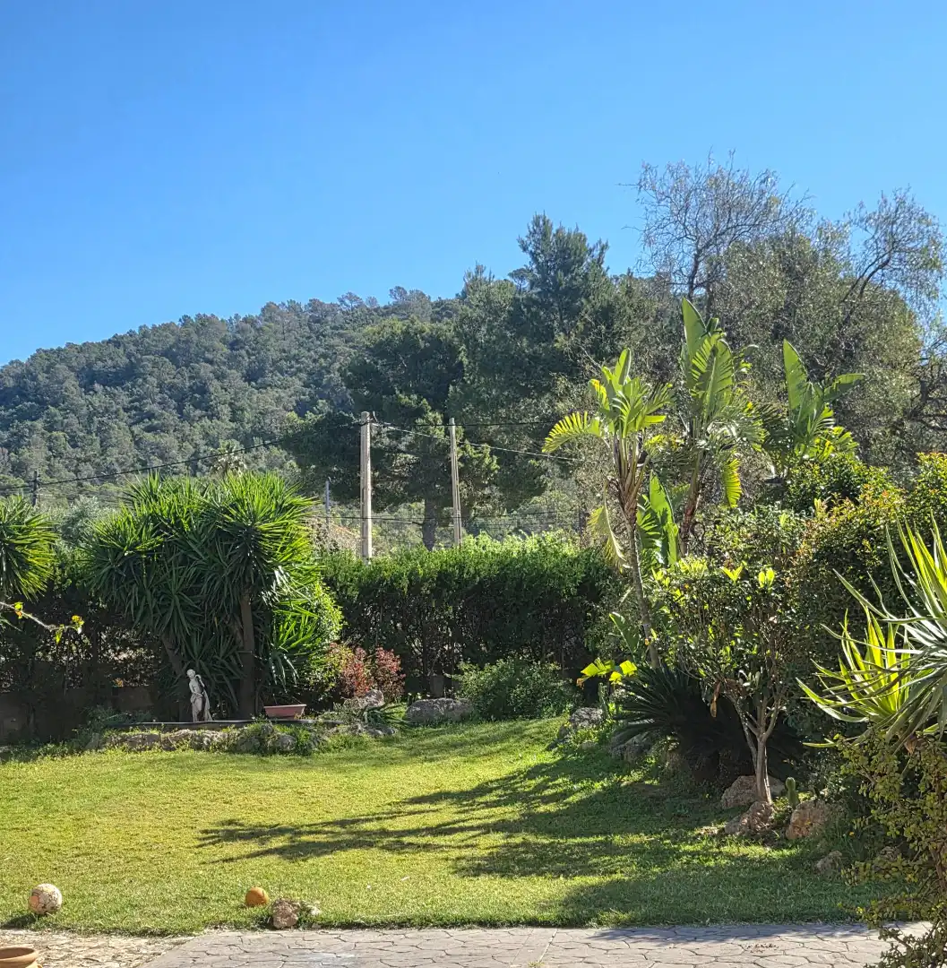 Garten von Haus oder Chalet zum Verkauf in Bunyola mit Klimaanlage, Heizung und Privatgarten