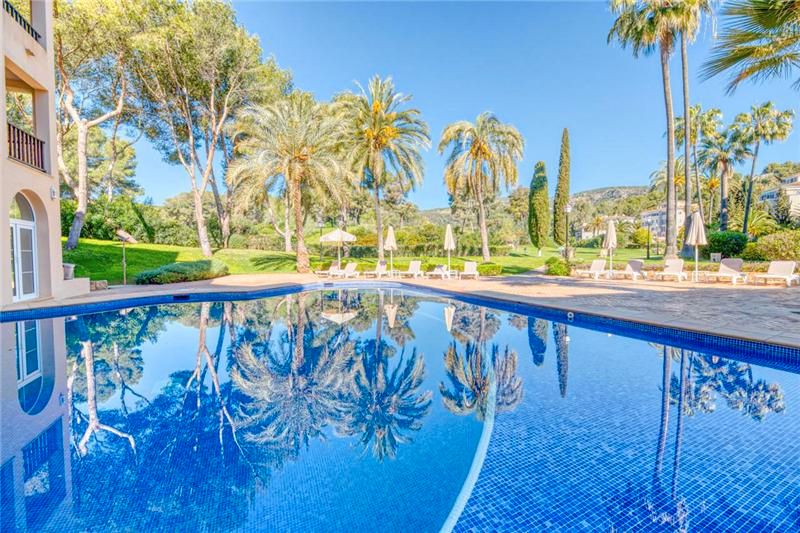 Piscina de Planta baixa en venda en Calvià amb Aire condicionat, Terrassa i Piscina comunitària