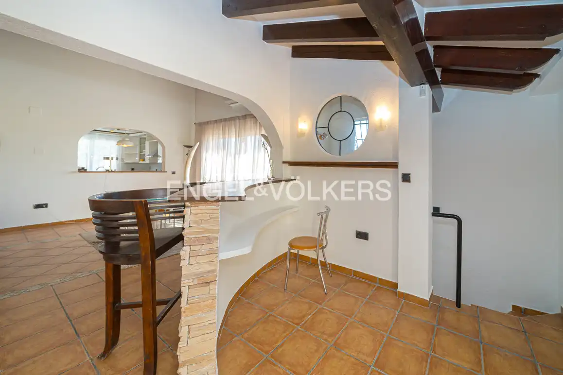 Terraza de Casa o chalet en venta en La Nucia con Aire acondicionado, Jardín privado y Piscina