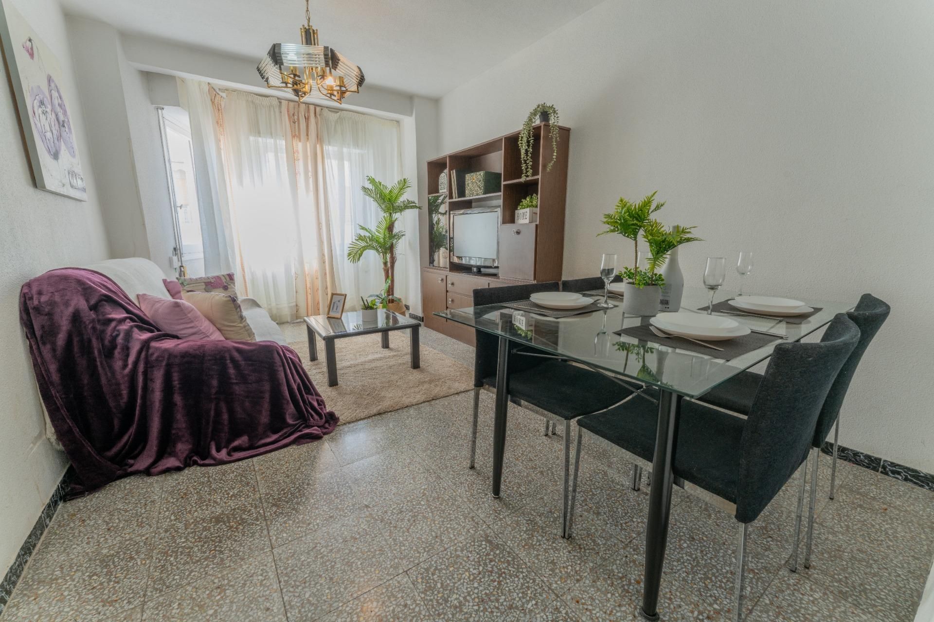 Living room of Flat for sale in Elche / Elx  with Balcony