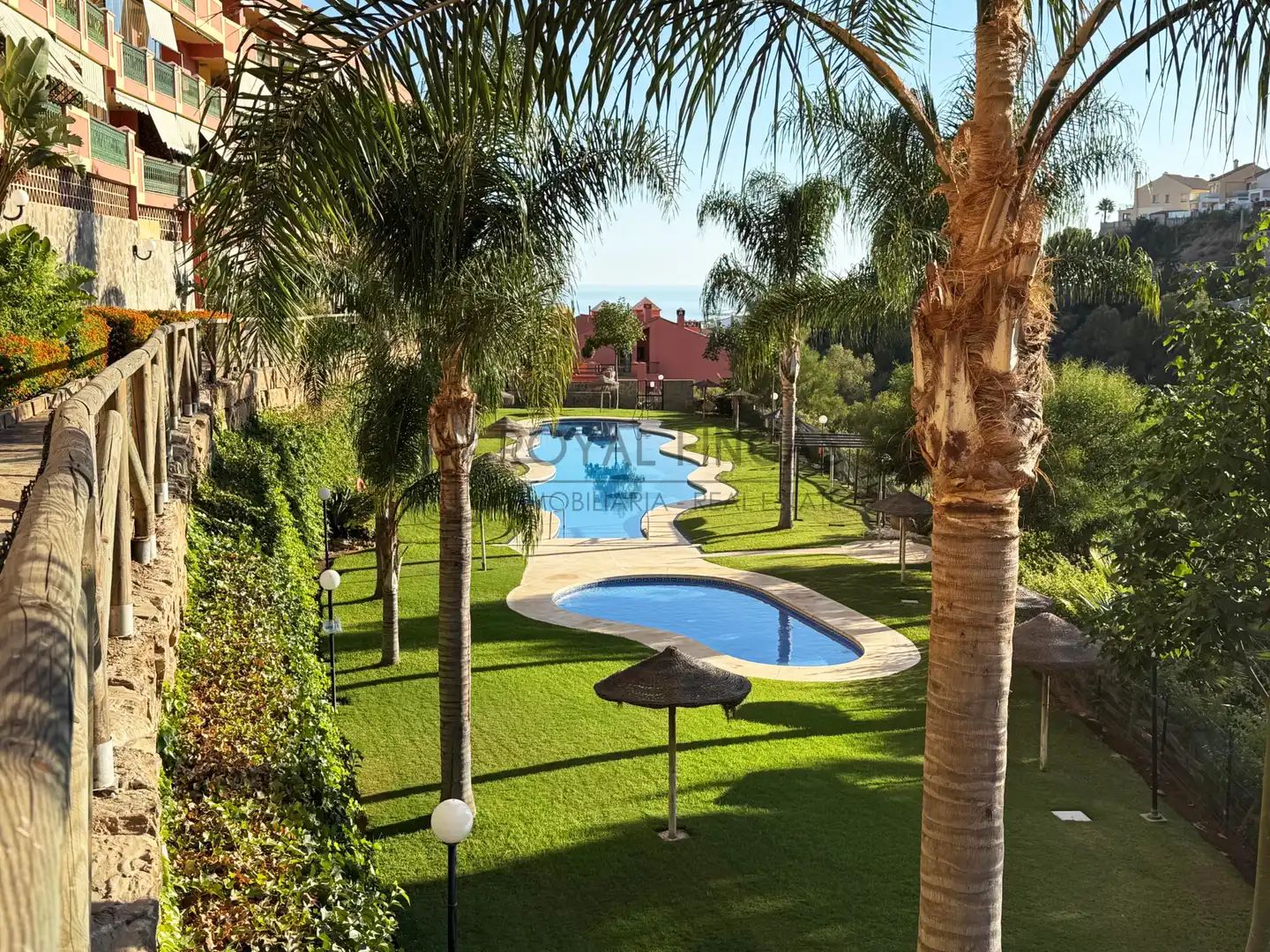 Garden of Attic for sale in Fuengirola  with Air Conditioner, Heating and Terrace