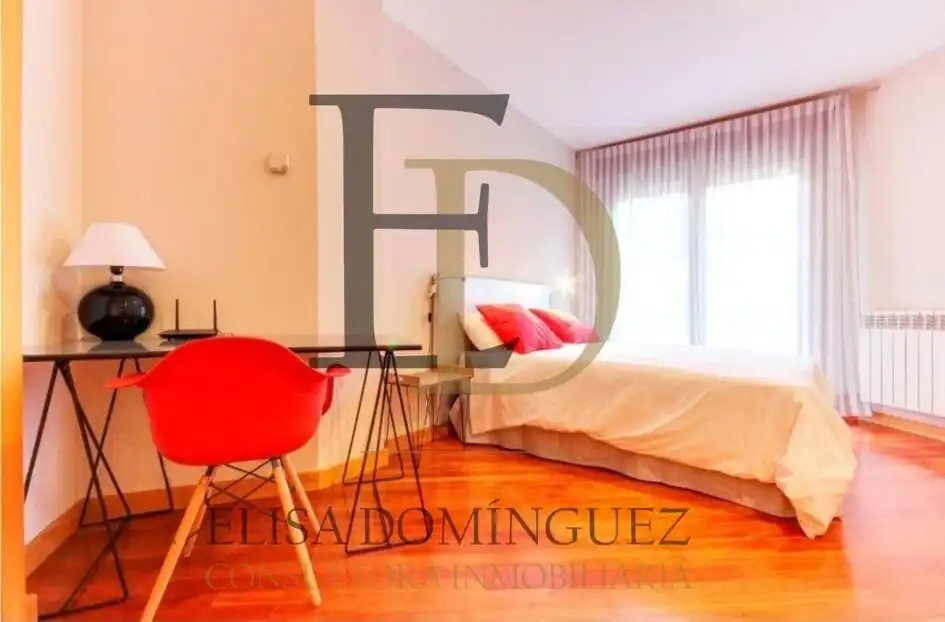 Schlafzimmer von Wohnung zur Miete in Salamanca mit Klimaanlage, Heizung und Möbliert