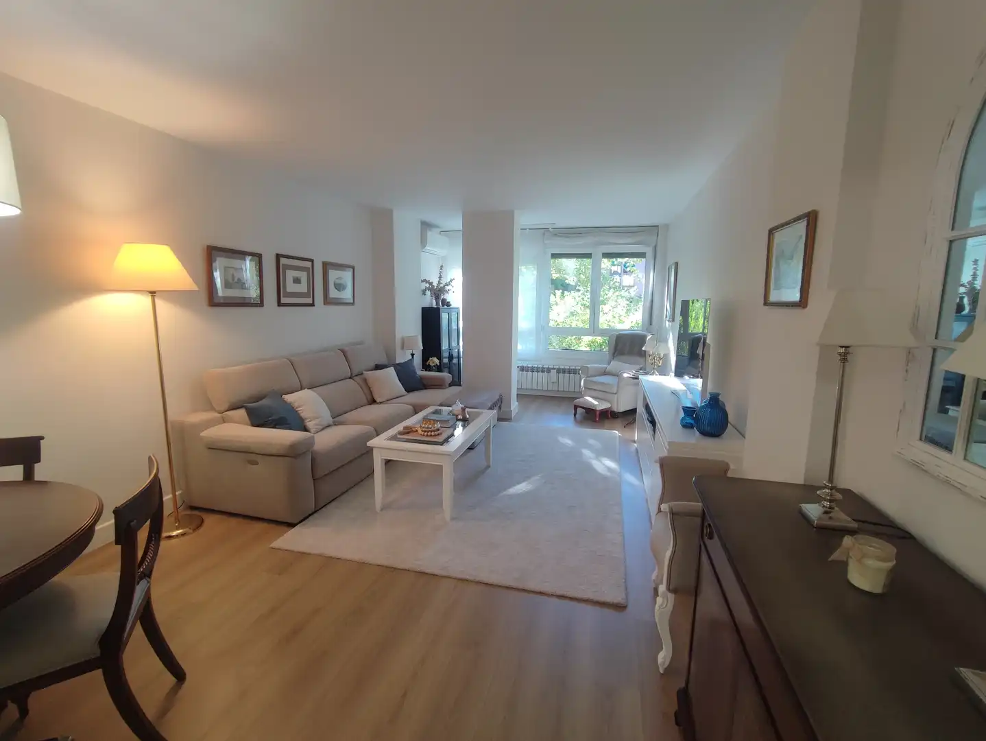 Sala de estar de Piso en venta en Madrid con Aire acondicionado, Calefacción y Jardín privado