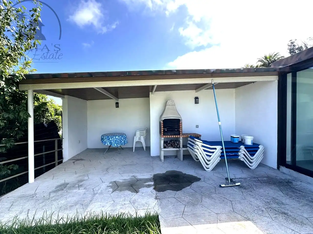 Terrasse von Country house zum Verkauf in Santa Úrsula mit Privatgarten, Terrasse und Schwimmbad