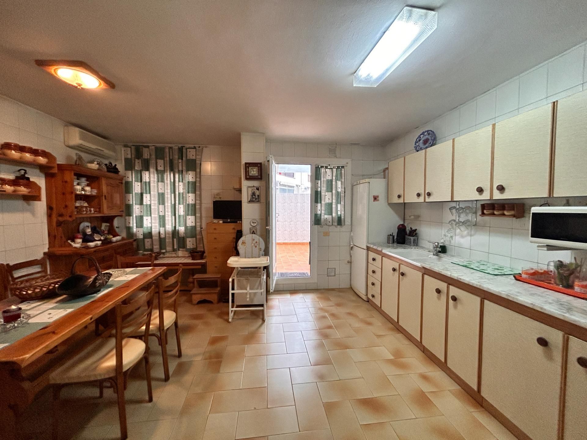 Kitchen of Flat for sale in Mataró  with Air Conditioner, Terrace and Storage room