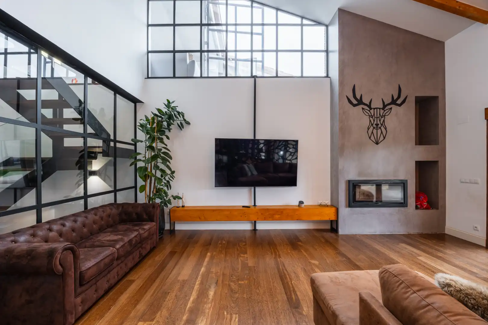 Sala de estar de Casa o chalet en venta en Layos con Aire acondicionado, Calefacción y Jardín privado